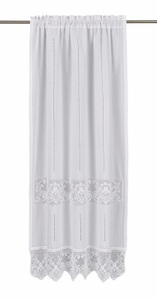 HOSSNER - ART OF HOME DECO, Gardine, »Dachstein«, HOSSNER - ART OF HOME DECO, Stangendurchzug 2 Stück, HOSSNER - ART OF HOME DECO Gardine »Dachstein«, (2 St.), HxB: 150x90
