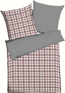 Kaeppel Wendebettwäsche »Plaid«, (2 tlg.), angenehm wärmend