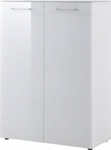 Pfister, Pfister - Schuhschrank ALENA - Holz - weiss/wollweiss - 88/40/120 cm, GERMANIA Schuhschrank »Scalea«