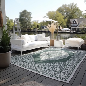ELLE DECORATION, ELLE DECORATION Teppich »Meekly, In- und Outdoor«, rechteckig, Flachgewebe, In-& Outdoor, Modern, Wendeteppich, Balkon, Wohnzimmer, ELLE DECORATION Teppich »Meekly Wendeteppich«, rechteckig, 5 mm Höhe, Flachgewebe, In-& Outdoor, Modern, beidseitig, Balkon, Wohnzimmer
