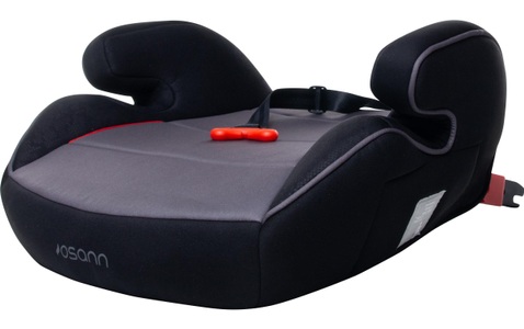 undefined, Osann Junior Isofix Autositz für Babys 2-3 (15 - 36 kg, 3,5 - 12 Jahre) Schwarz, Grau, Osann Kindersitzerhöhung »Junior Isofix Black mit Gurtfix«