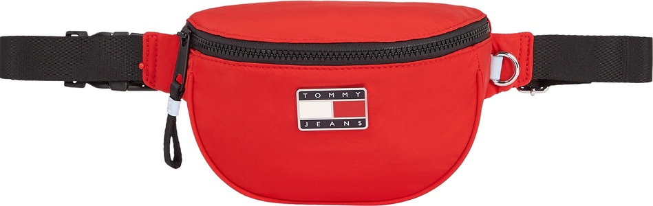 TOMMY JEANS, Tommy Jeans Bauchtasche »TJW SUMMER NYLON BUMBAG«, mit Reissverschluss-Innenfach, 