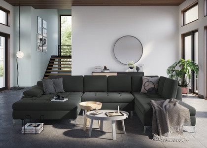 sit&more Wohnlandschaft, mit Mega-Recamiere, wahlweise mit Bettfunktion und Bettkasten
