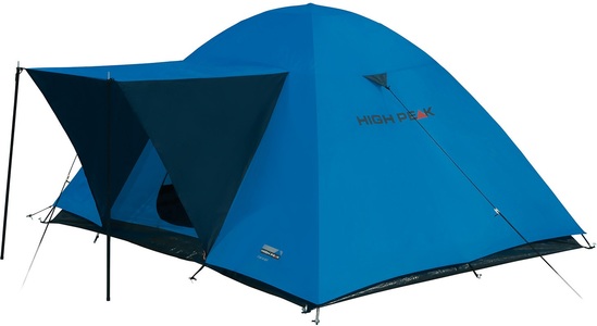 HIGH PEAK, High Peak Kuppelzelt »Texel 4«, 4 Personen (Set, mit Transporttasche), 