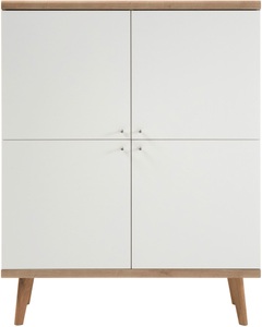andas Highboard »Merle«, Scandi Design, Breite 107 cm, aus der freundin Home Collection