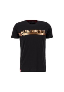 Alpha Industries, Alpha Industries T-Shirt »ALPHA INDUSTRIES Men - T-Shirts Alpha Industries T Foil Print«, Alpha Industries T-Shirt »ALPHA INDUSTRIES Men - T-Shirts Alpha Industries T Foil Print«