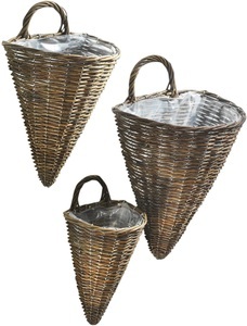 Löcker, locker Übertopf »Übertopf«, (Set, 3 St.), locker Übertopf »Übertopf«, (Set, 3 St.)