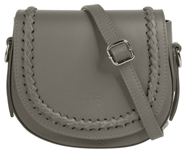 CLUTY, Cluty Umhängetasche, (1 tlg.), echt Leder, Made in Italy, Cluty Umhängetasche, echt Leder, Made in Italy
