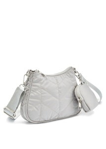 Lascana, LASCANA Schultertasche, Umhängetasche mit abnehmbarer, kleiner Tasche VEGAN, LASCANA Umhängetasche, mit abnehmbarer, kleiner Tasche, Schultertasche VEGAN