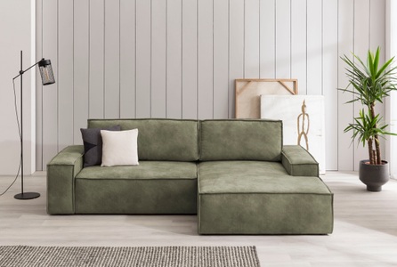 Home affaire Ecksofa »SHERWOOD«, mit Bett-Funktion (Liegefläche 210x136 cm), mit 2 losen Rückenkissen
