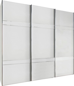 Wiemann, WIEMANN Schwebetürenschrank »Rialto«, WIEMANN Schwebetürenschrank »Rialto«, hochwertige Glasfront mit Querriegeln