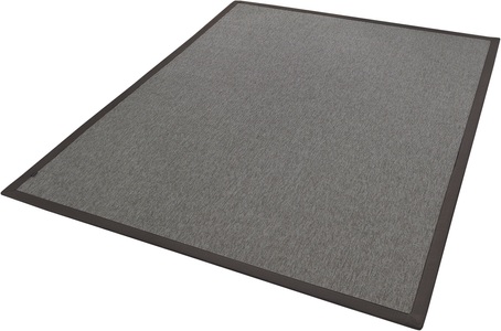 DEKOWE, Dekowe Teppichboden »NaturinoRipsS2 Sp«, rechteckig, Flachgewebe, Uni Farben, Sisal-Optik, In- und Outdoor geeignet, 