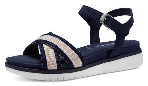 TAMARIS, Tamaris Sandale, mit Klettverschluss, 