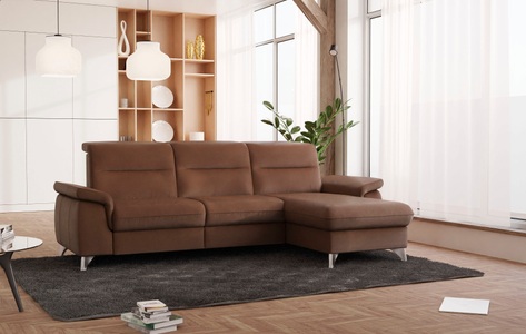 SCHÖNER WOHNEN LAMINAT, SCHÖNER WOHNEN LAMINAT Ecksofa, wahlweise mit motorischer Relaxfunktion, sit&more Ecksofa »Astoria L-Form«, wahlweise mit motorischer Relaxfunktion