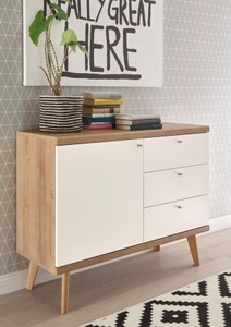 andas Sideboard »Merle«, Scandi Design, Breite 107 cm, aus der freundin Home Collection