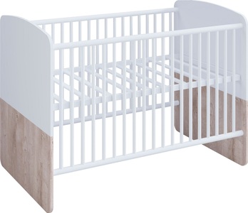 LÜTTENHÜTT, Lüttenhütt Babybett, Babybett mit Liegefläche 70 x 140 cm, höhenverstellbarer Lattenrost, 