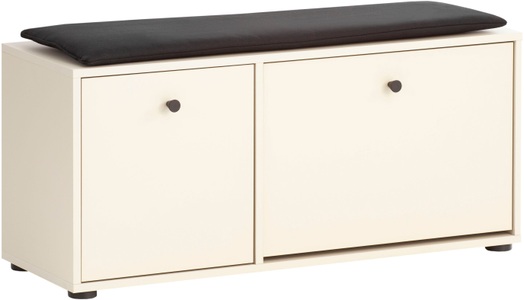 Schildmeyer Schuhschrank »Lovund, Breite 98 cm«, Inklusive Dekokissen