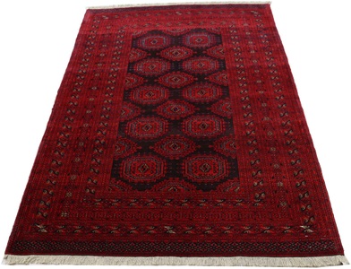 MorgenLand, morgenland Wollteppich »Sarough Teppich handgeknüpft rot«, rechteckig, 7 mm Höhe, 