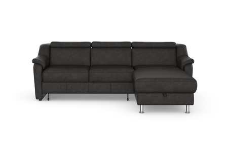 sit&more Ecksofa »Freetown«, inklusive Kopfteilverstellung und komfortablem Federkern, wahlweise mit Bettfunktion und Bettkasten