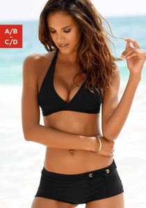 Bruno Banani, Bruno Banani Triangel-Bikini, Bruno Banani Triangel-Bikini, mit Hotpants