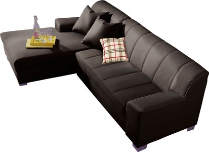 INOSIGN, INOSIGN Ecksofa, wahlweise mit Bettfunktion, 