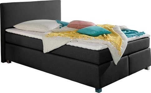 INOSIGN, INOSIGN Boxspringbett »Eliana«, inkl. Topper, in 4 Breiten, 3 Matratzenarten und 2 Härtegraden, INOSIGN Boxspringbett »Eliana«, inkl. Topper, in 4 Breiten, 3 Matratzenarten und 2 Härtegraden