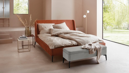 LeGer Home by Lena Gercke, LeGer Home by Lena Gercke Bettbank »Mayra«, Inkl. Stauraum, frei im Raum stellbar, LeGer Home by Lena Gercke Bettbank »Mayra«, Inkl. Stauraum, frei im Raum stellbar