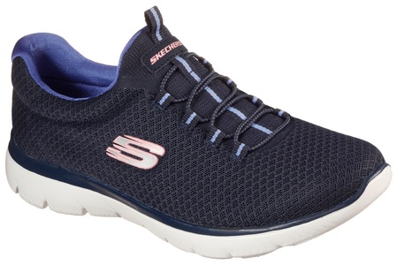 Skechers, Skechers Slip-On Sneaker »SUMMITS«, mit dezenten Kontrast-Details, 