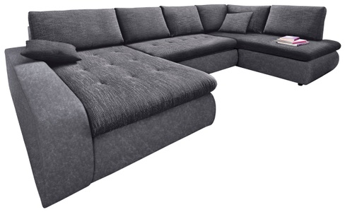 TRENDMANUFAKTUR, TRENDMANUFAKTUR Wohnlandschaft, wahlweise mit Bettfunktion, TRENDMANUFAKTUR Wohnlandschaft »Indie, toller Sitzkomfort, aufwendige Detailverarbeitung, U-Form«, wahlweise mit Bettfunktion