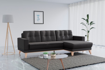 SIT&MORE, sit&more Ecksofa, wahlweise mit Kippfunktion und Bettkasten, sit&more Ecksofa »Lavida L-Form«, wahlweise mit Kippfunktion und Bettkasten