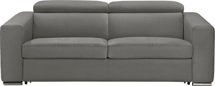 Egoitaliano, Egoitaliano Schlafsofa »Cabiria«, Sofa inkl. Schlaffunktion, Kopfteile verstellbar, mit Metallfüssen, Egoitaliano Schlafsofa »Cabiria, Design und super Sitz- und Liegekomfort« Sofa inkl. Schlaffunktion, Kopfteile verstellbar, mit Metallfüssen