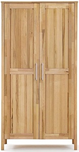 HOME AFFAIRE, Home affaire Kleiderschrank »Modesty I«, aus massivem Kernbuchenholt, in unterschiedlichen Breiten, mit und ohne Spiegel erhältlich, Home affaire Kleiderschrank »Modesty I«, aus massivem Kernbuchenholt, in unterschiedlichen Breiten