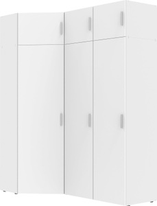 Wimex, Wimex Schranksystem »Münster«, (Spar-Set, 6tlg: Eckschrank+ 2 Schränke 40cm breit+ 3 Aufsatzmodule), Mehrzweckschrank, Wimex Schranksystem »Münster«, (Spar-Set, 6tlg: Eckschrank+ 2 Schränke 40cm breit+ 3 Aufsatzmodule), Mehrzweckschrank