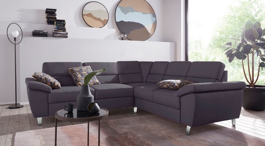 SIT&MORE, sit&more Ecksofa, sit&more Ecksofa »Sorano L-Form«, wahlweise mit Bett- und Relaxfunktion, inkl. Bettkasten
