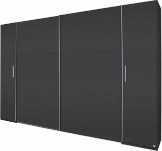 rauch BLUE, rauch BLUE Schwebetürenschrank »Kronach«, mit Dreh- und Schwebetüren, rauch Schwebetürenschrank »Kleiderschrank Drehtürenschrank Schrank Garderobe KRONACH TOPSELLER«, mit Dreh- und Schwebetüren und vielen Einlegeböden MADE IN GERMANY