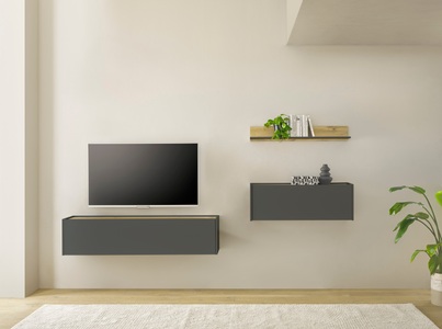 INOSIGN Büromöbel-Set »CiTY/GiRON«, (Set, 3 St.), Home Office