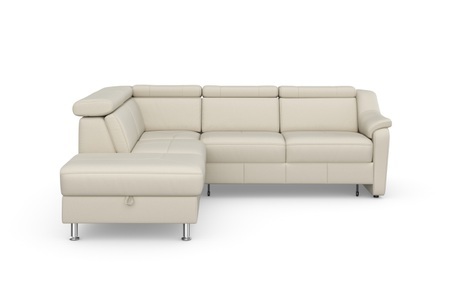 sit&more Ecksofa »Freetown«, inklusive Kopfteilverstellung und komfortablem Federkern, wahlweise mit Bettfunktion und Stauraum