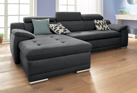 sit&more Ecksofa, wahlweise mit Bettfunktion