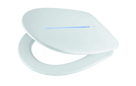 Diaqua, DiAqua WC-Sitz Sidney Slo-Motion LED wei, diaqua® WC-Sitz »Sidney LED, Weiss«
