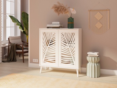 HOME AFFAIRE, Home affaire Kommode »Tropikal«, im aussergewöhnlichen Design, 