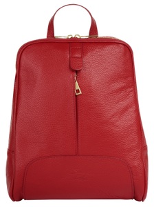 SAMANTHA LOOK, Samantha Look Cityrucksack, echt Leder, Made in Italy, Samantha Look Cityrucksack, echt Leder, Made in Italy