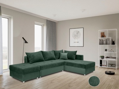 COLLECTION AB, COLLECTION AB Ecksofa »30 Jahre Jubiläums-Modell Italia«, mit Bettfunktion und Bettkasten, in Cord-Samt Mix, COLLECTION AB Ecksofa »Italia L-Form«, mit Bettfunktion und Bettkasten, in Cord-Samt Mix