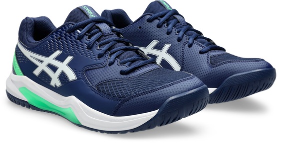 ASICS, Asics Tennisschuh »GEL-DEDICATE 8«, Allcourtschuh, ASICS Gel-Dedicate 8 Allcourtschuh Herren - Dunkelblau, Weiß