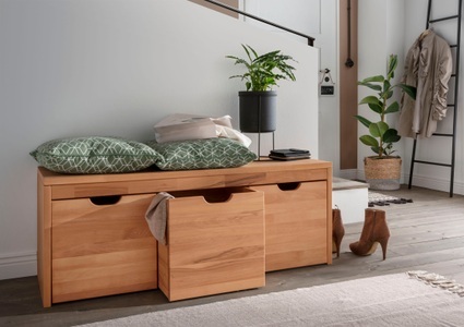 HOME AFFAIRE, Home affaire Schuhbank »Dura«, inklusive Schubladen in 3 Breiten, Home affaire Schuhbank »Dura«, inklusive Schubladen in 3 Breiten