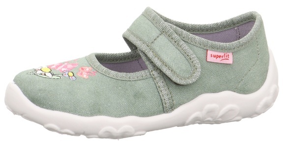 Superfit, Superfit Hausschuh »BONNY WMS: M IV«, mit Einhorn-Stickerei, 