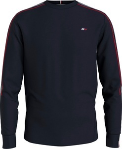 Tommy Hilfiger Sport, Tommy Hilfiger Sport Sweatshirt »TEXTURED TAPE CREW«, mit Tommy Hilfiger Logoband über Schultern und Oberarmen, 