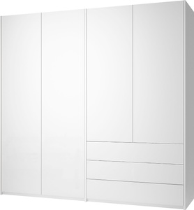 Müller SMALL LIVING, Müller SMALL LIVING Drehtürenschrank »Modular Plus Variante 8«, Inklusive 3 geräumigen Schubladen, Müller SMALL LIVING Drehtürenschrank »Modular Plus Variante 8«, Inklusive 3 geräumigen Schubladen