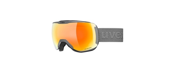 Uvex, Uvex Skibrille Downhill 2100 CV - Rhino, SL/ Mirror Orange - Colorvision Orange, UVEX Downhill 2100 CV Schutzbrille grau/orange 2021 Ski & Snowboardbrille