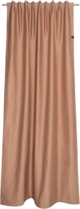 Schöner Wohnen Kollektion, SCHÖNER WOHNEN-Kollektion Vorhang »Soft«, (1 St.), mit Lederapplikation, SCHÖNER WOHNEN-Kollektion Vorhang »Soft«, (1 St.), mit Lederapplikation