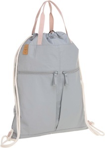 Lässig, Lässig Wickelrucksack TYVE STRING (37x50) in hellgrau, 